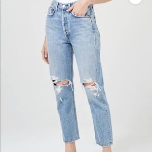 AGOLDE high rise jeans